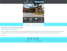 Tablet Screenshot of alexispark.com